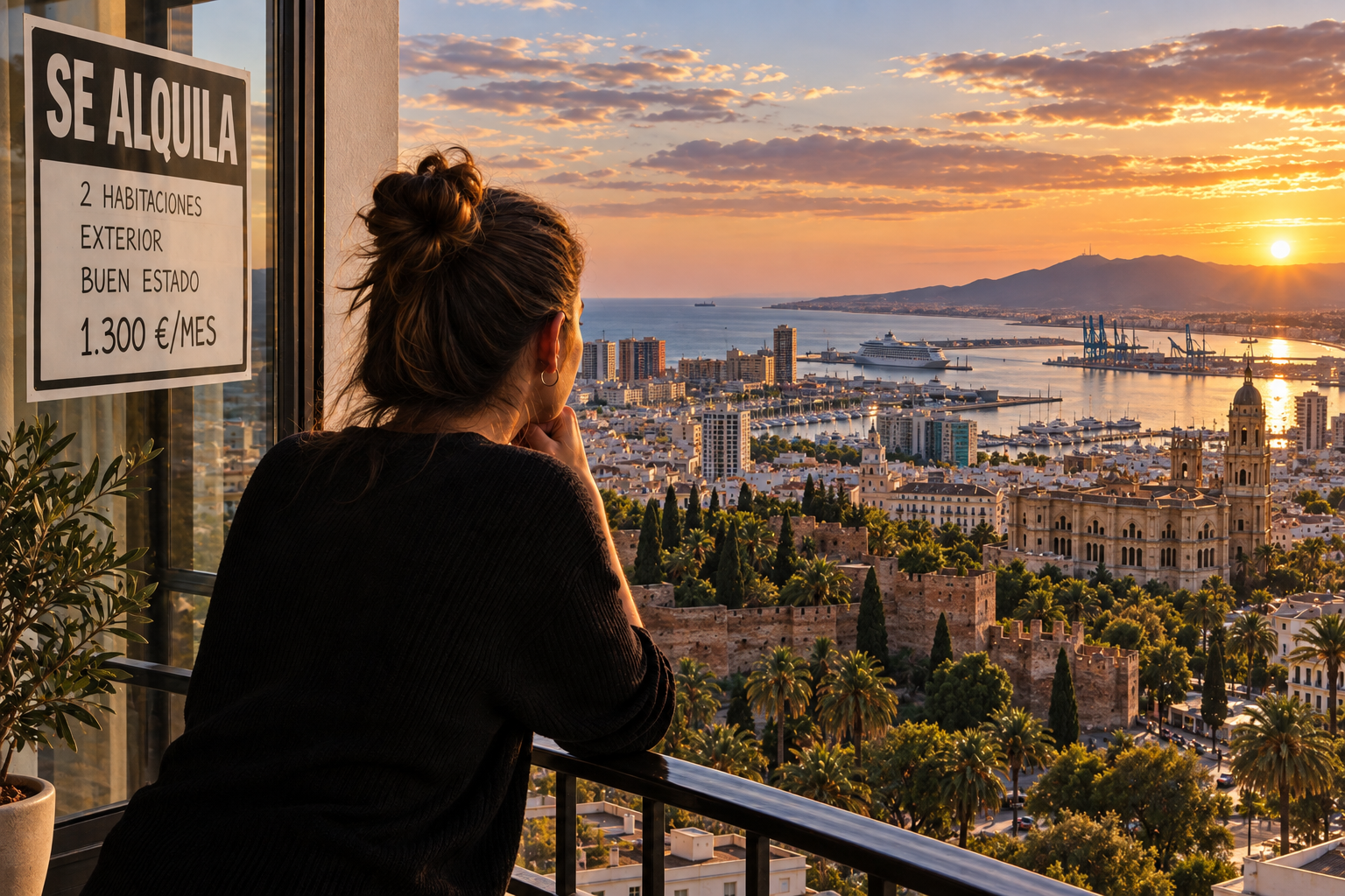 Problema de la vivienda y el alquiler en Málaga
